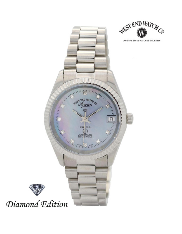 WEST END Classic 32MM Diamond MOP Dial